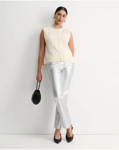 Sportscraft - Pearl Chunky Cable Vest