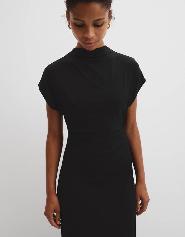 Country Road - Drape Neck Dress