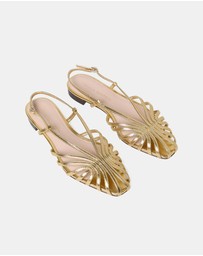 Loeffler Randall - Devon Lattice Slingback Sandals