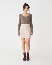 Forcast - Samira Scoop Neck Knit