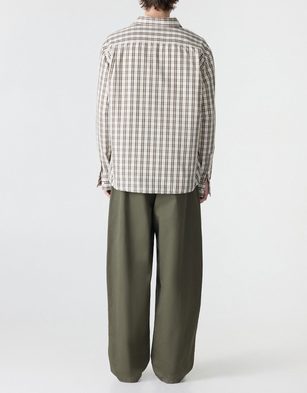Bassike - Boxy Check Shirt