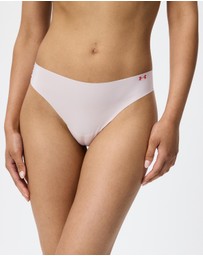 Under Armour - 3-Pack UA Pure Stretch No Show Thong