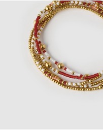Arms Of Eve - Nellie Bracelet - Burgundy