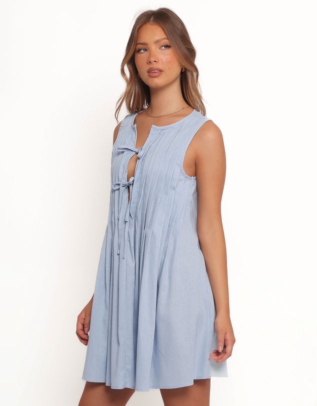 Petal & Pup - Madeline Mini Dress - Blue