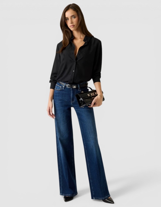 GUESS - Flore Logo Hotfix Shirt