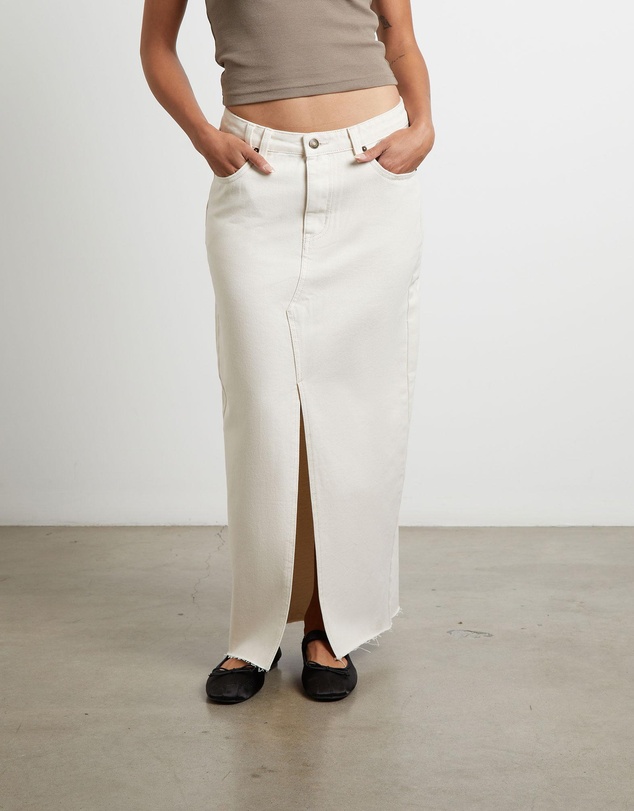 Insight - Eva Maxi Denim Skirt