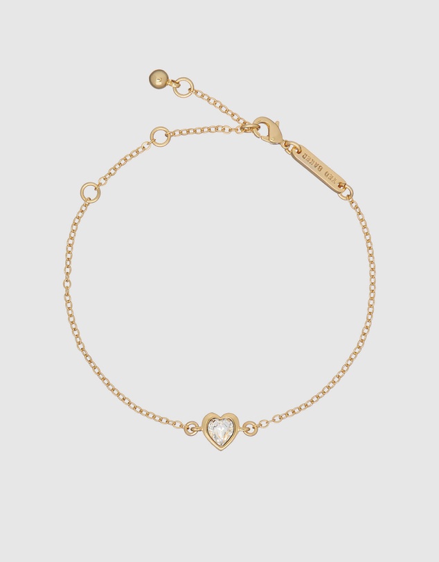 Ted Baker - HANSAA: Crystal Heart Adjustable Bracelet