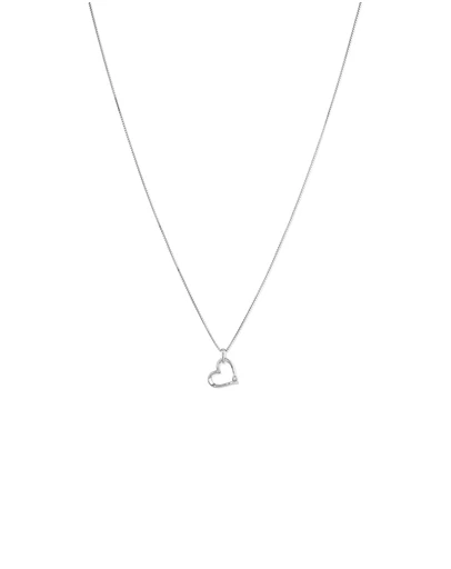 Michael Hill - Heart Pendant with a Diamond in Sterling Silver