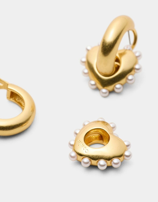 MIMCO - Adore Heart Hoop Earrings