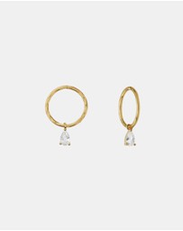 SAINT VALENTINE - Valentine Mini Hoops - Gold