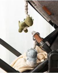Living Textiles - 2 Pack Stroller Toys - Dinosaurs