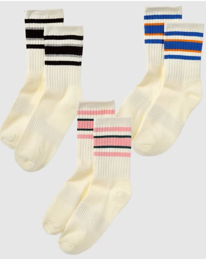 High Heel Jungle - Sophomore Premium Cotton Sock Set – 3 Pairs