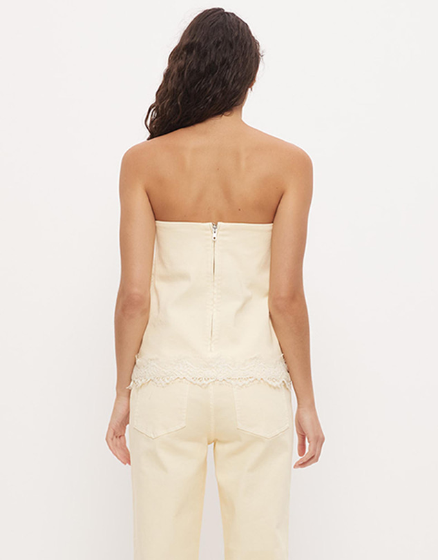MON RENN - Lacie Denim Top
