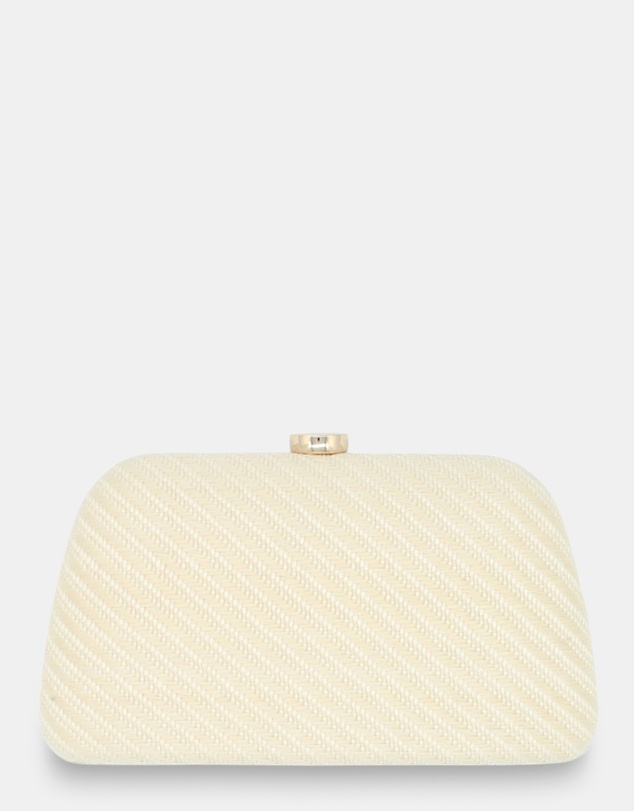 Morgan & Taylor - Brooke Clutch in Cream