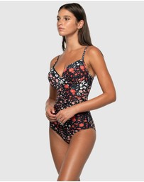 Nip Tuck Swim - Fleur Fiesta Isla DD/E Underwire One Piece