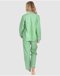 Sant And Abel - Women’s Braddock Green Long PJ Set
