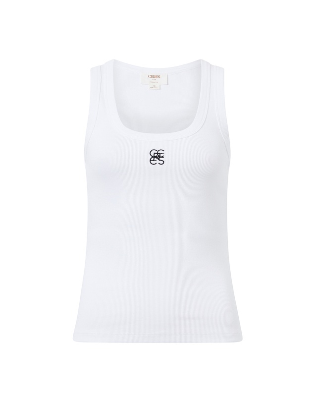 Ceres Life - Zoe Contour Rib Scoop Tank