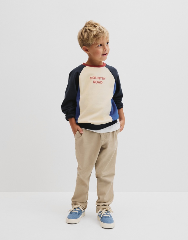Country Road - Spliced Logo Oversized Sweat