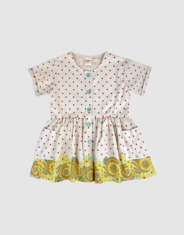 Banabae - Polka Dot Swirl Dress