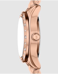 Michael Kors - Lexington Rose Gold Analogue Watch
