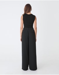 Forcast - Kirsty Bamboo Ruched Top