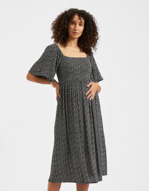Ripe Maternity - Emmy Shirred Dress