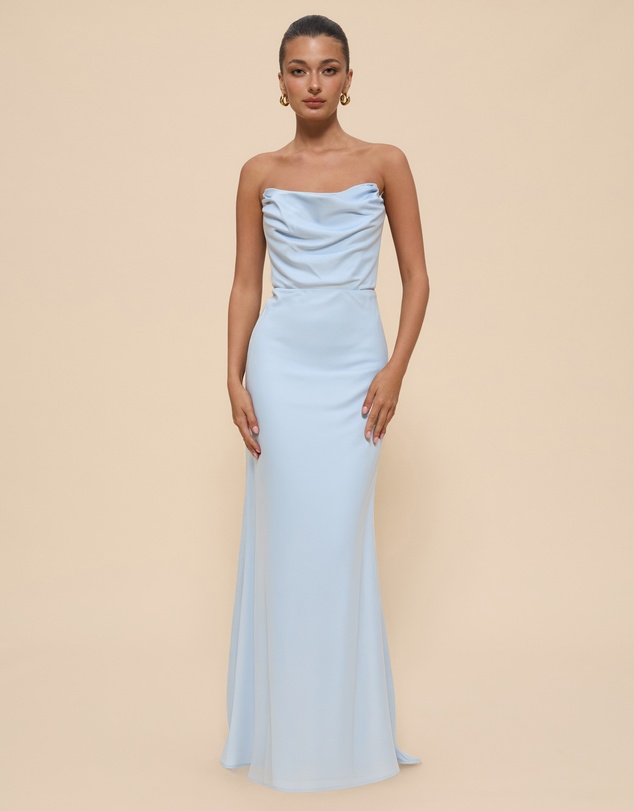CHANCERY - Jada Strapless Corset Maxi Dress