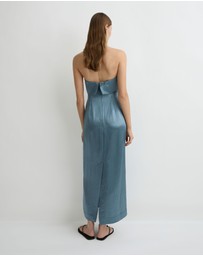 BONDI BORN - Kobe Strapless Maxi Dress