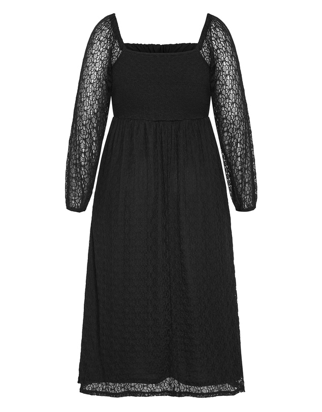 City Chic - Lani Lace Midi Dress