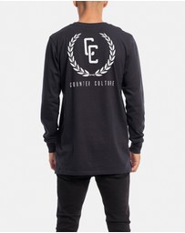 Counter Culture - Garland Imprint Long Sleeve Tee