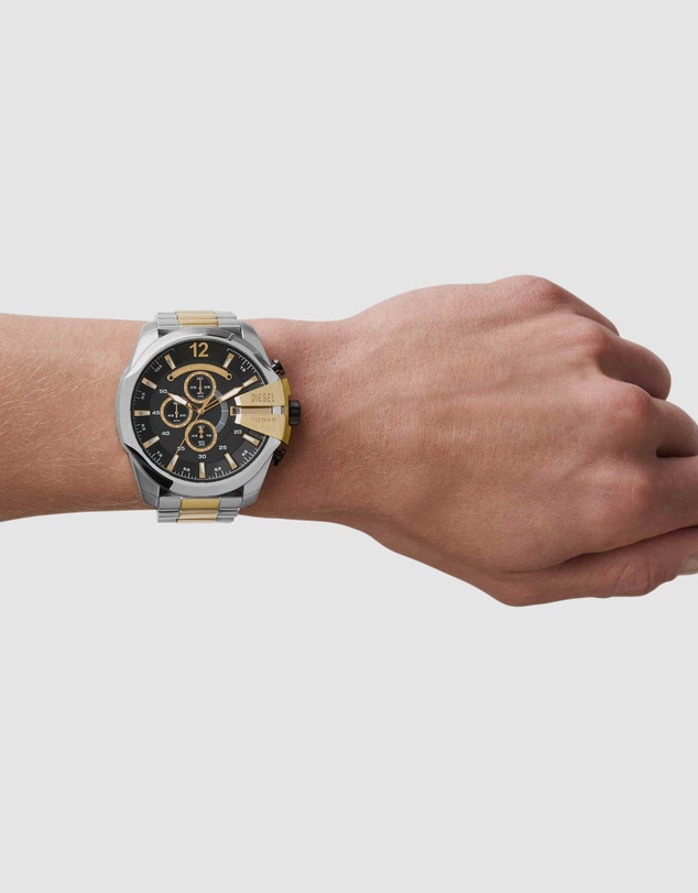 Diesel - Mega Chief Two Tone Chronograph Watch