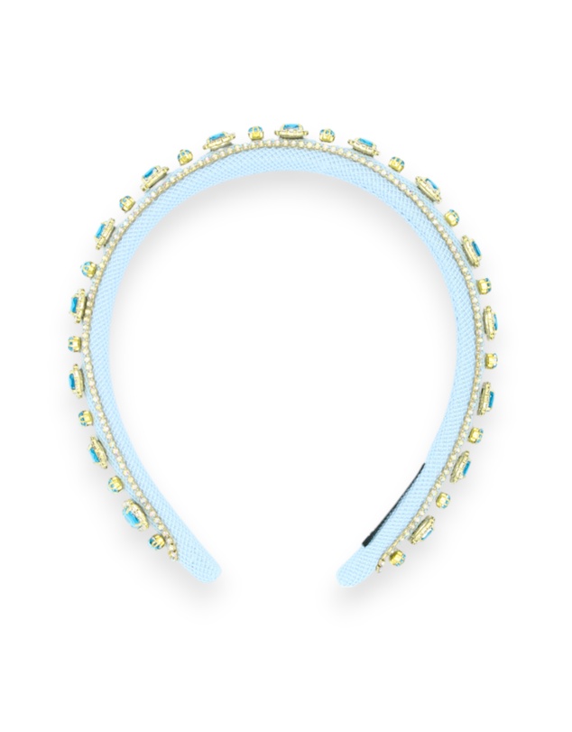 Morgan & Taylor - Laurel Headband in Blue