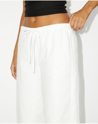 Dazie - Chill Mode Linen Blend Pants