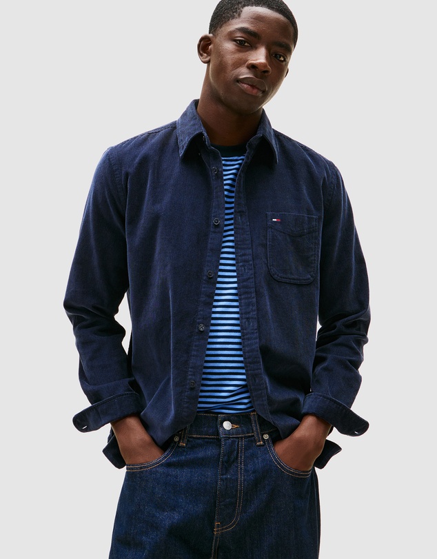 Tommy Jeans - Regular Baby Cord Shirt