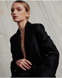 Ania Haie - Ania Haie Gold Paper Clip Link Ring
