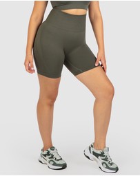 B Free Intimate Apparel - Seamless High Waist Midi Biker Shorts