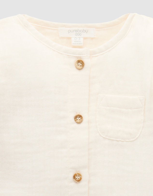 Purebaby - Sun Cover Top -Kids-Babies