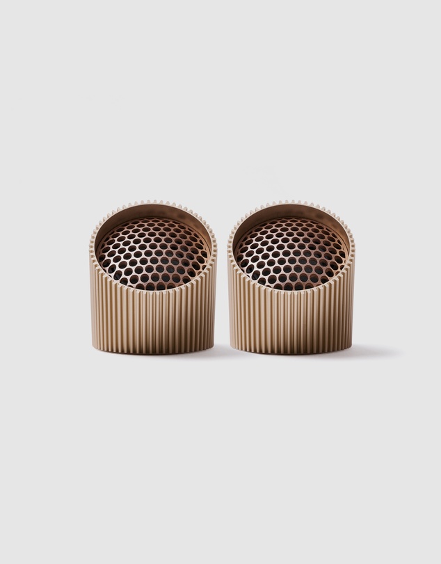 Lexon - Lexon Ray Set Of Magnetic Bluetooth Speakers - Gold