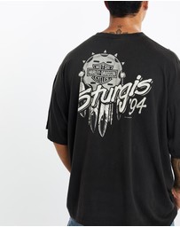 Vintage by The Real Deal - Pre Loved - Vintage 1994 Harley Davidson Sturgis Motorcycle Rally Tee