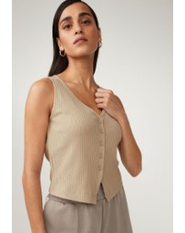NEXT - Ribbed Waistcoat