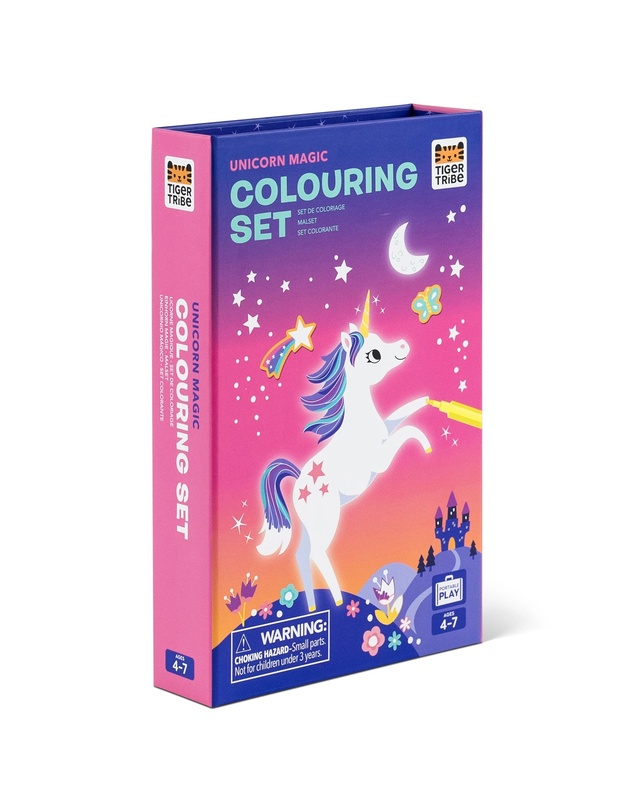 Tiger Tribe - Colouring Set Unicorn Magic