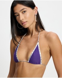 Jaded London - Triangle Bikini Top With Studded Binding