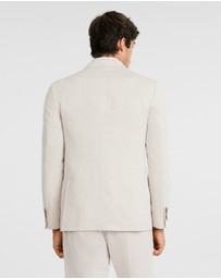 Tarocash - Jae Slim Linen Db Suit Jacket