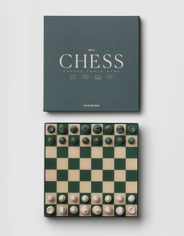 Printworks - Printworks Classic Chess-Green