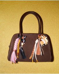 & Other Stories - Suede Bowling Bag