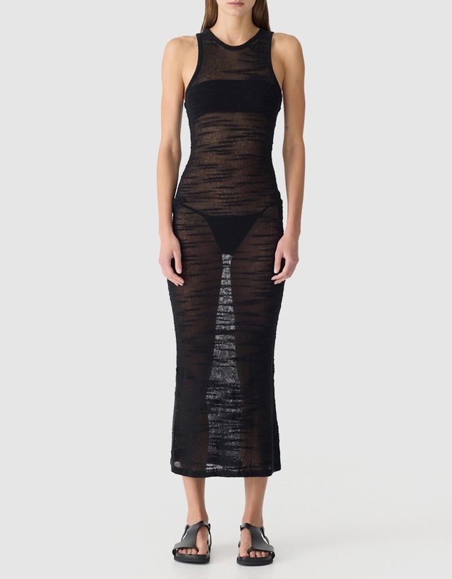 Bassike - Textured Knitted Dress