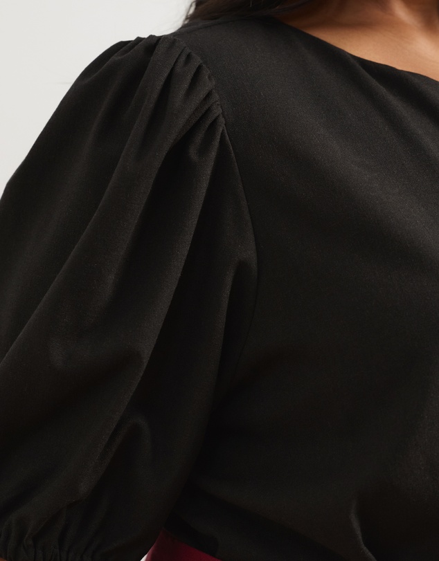 Atmos&Here Curvy - Audrey Fitted Button Front Midi Dress
