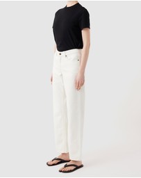 Outland Denim - Elise Mid Straight Jeans