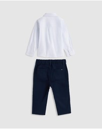 Tommy Hilfiger - Baby Essential Stripe Shirt And Chinos Gift Box - Baby