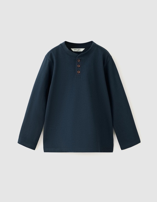 M.N.G - Henleyb T-Shirt - Babies-Kids